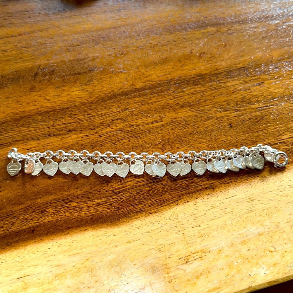 Tiffany and Co. Multi-Heart Tag Bracelet